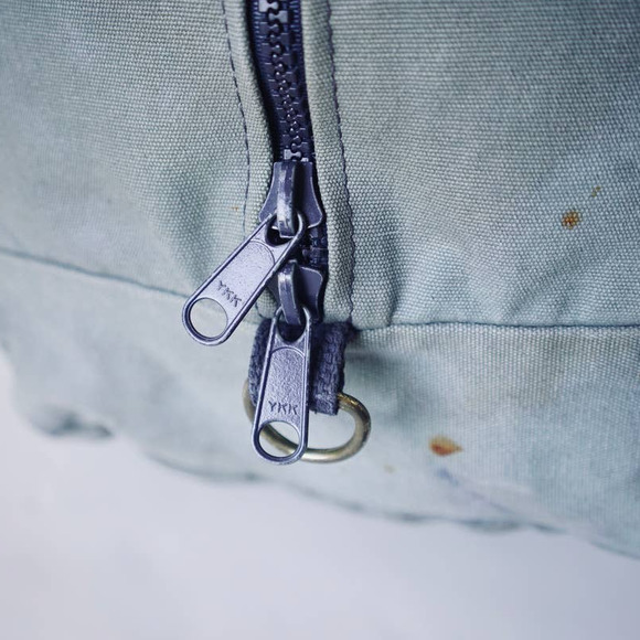 Vintage Cotton Canvas Pullman Luggage Bag - Picture 7 of 9